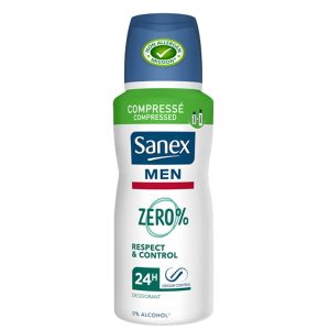 Sanex Deodorant Men Zero% Respect & Control Spray compressé