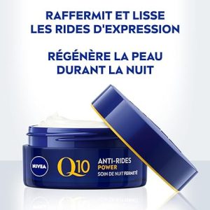 NIVEA Q10 Crème de nuit régénérante  Anti-Rides