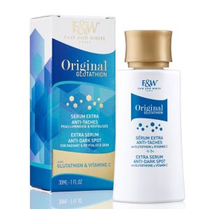 FAIR & WHITE Original Glutathion Sérum Extra Anti Taches avec Glutathion & Vitamine C 30 ml