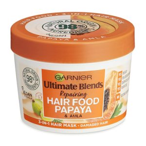 Garnier Ultimate Blends Hair Food Papaya Masque Réparateur 3-in-1 390 ml