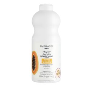 BYPHASSE Shampooing cheveux secs Family Fresh Delice 750ml