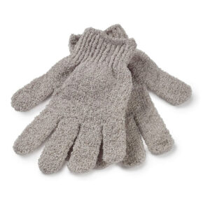 Gant de toilette exfoliant pour le corps, stimule la circulation et élimine les peaux mortes