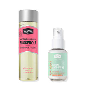 WAAM Duo Sérum Anti-Tache & Unifiant + Macérat huileux de Busserole